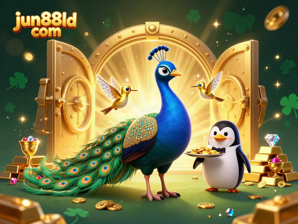 Enhance your gaming excitement at jun88ld com with a vibrant 3D casino illustration