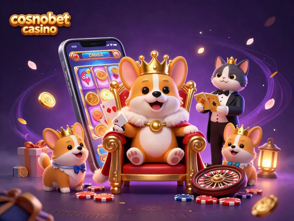 Experience thrilling gameplay at cosmobet casino with vibrant slot scenes and animated characters.
