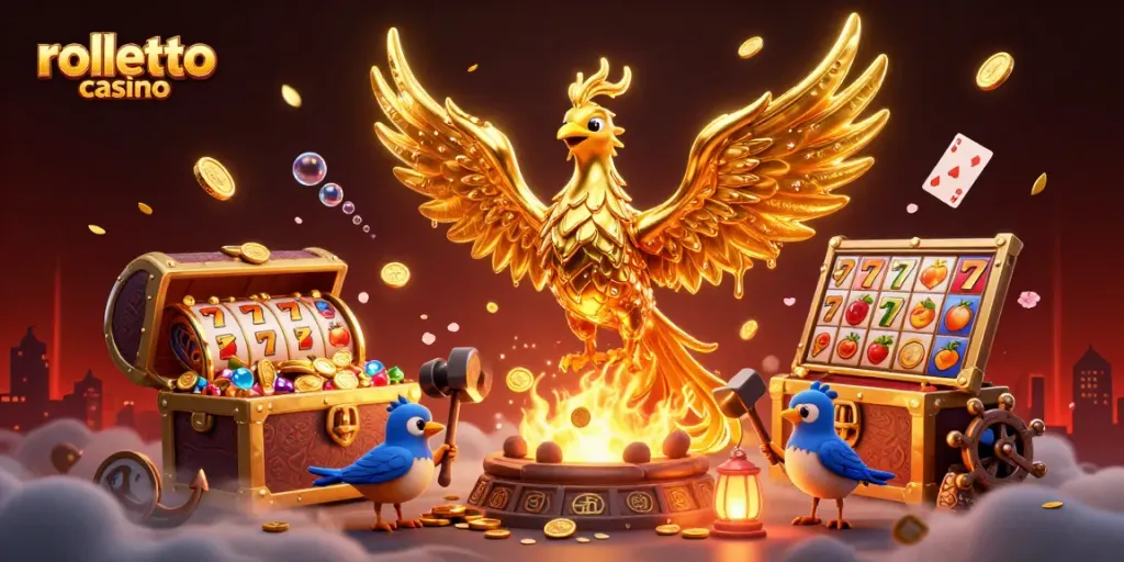 Experience thrilling gameplay at rolletto casino with exciting slots, jackpots, and golden phoenix.