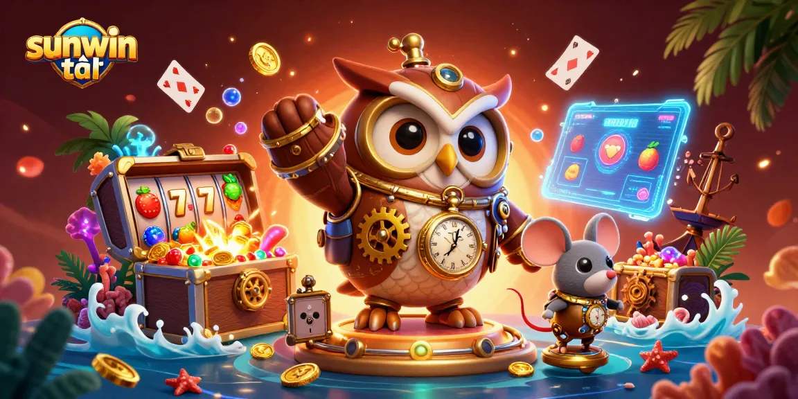 Engage in thrilling gameplay with sunwin tải showcasing a vibrant 3D casino adventure.