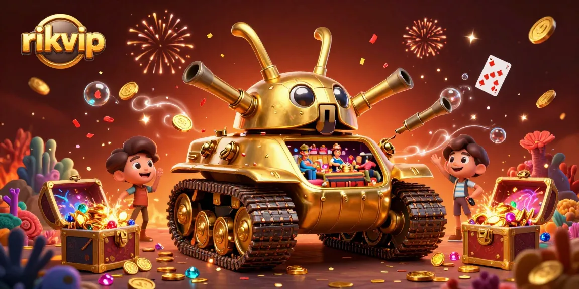 Experience thrilling gameplay at rikvip with a vibrant casino scene packed with excitement and rewards.