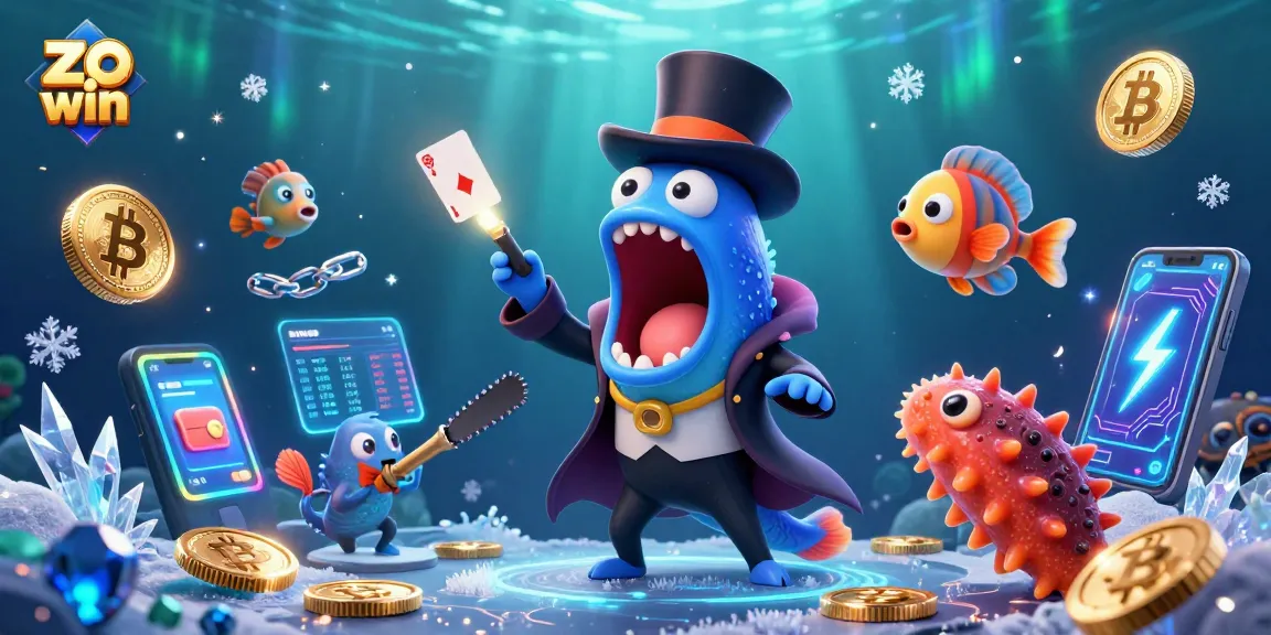 Experience thrilling gameplay at zo win, featuring vibrant 3D characters and dynamic casino elements.