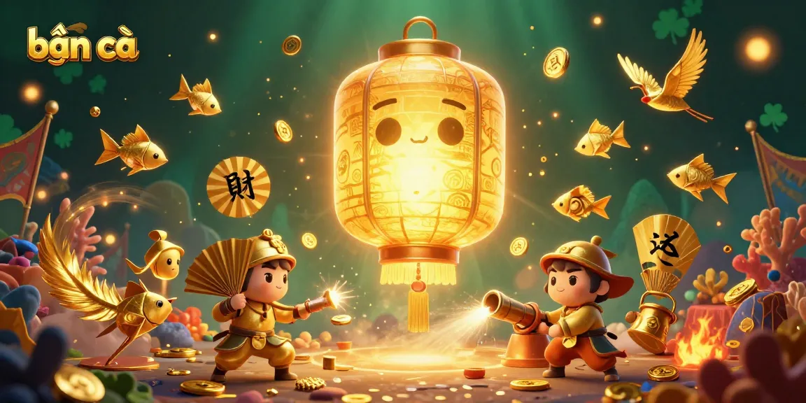 Experience thrilling bắn cá action in this vibrant 3D illustration, showcasing dynamic underwater elements and vibrant game effects.