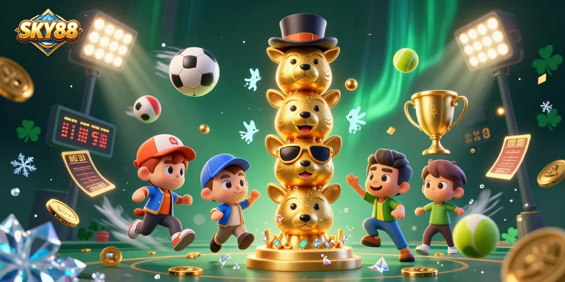 Experience thrilling sports betting action at SKY88 with dynamic gameplay and engaging visuals.