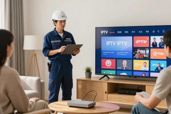 Local trusted provider offering IPTV subscription services to nearby residents, showcasing community service and reliable entertainment solutions.