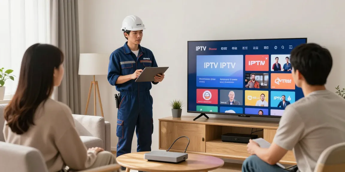 Local trusted provider offering IPTV subscription services to nearby residents, showcasing community service and reliable entertainment solutions.