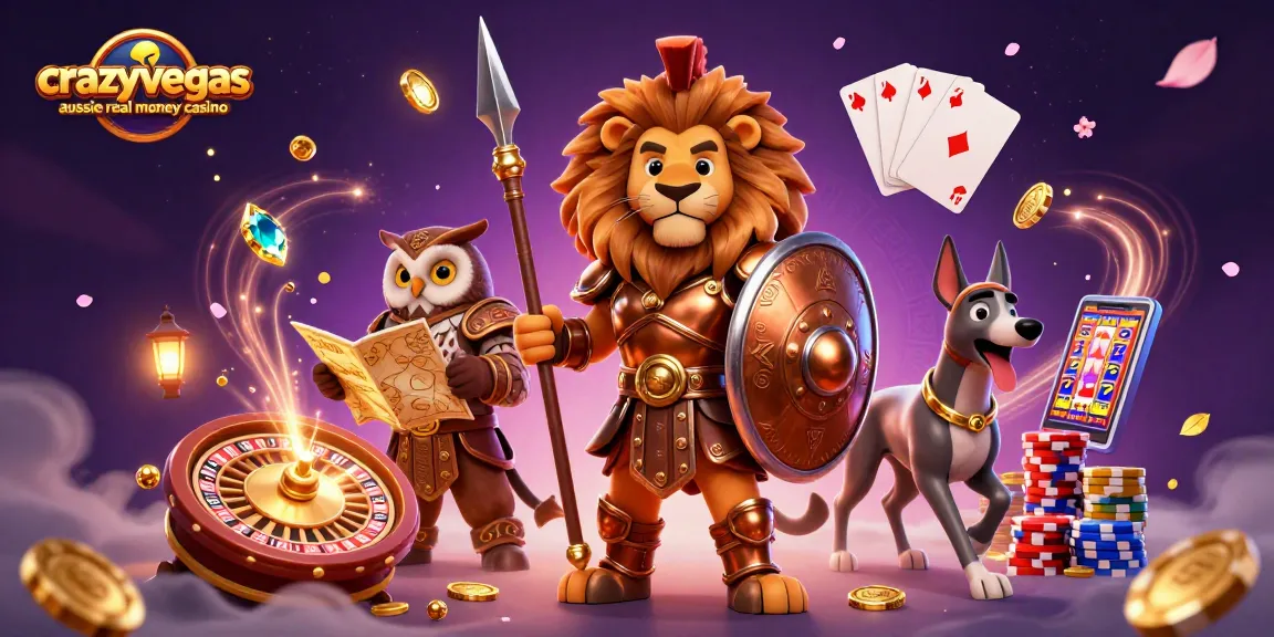 Experience excitement at crazyvegas aussie real money casino with vibrant casino games and rewards