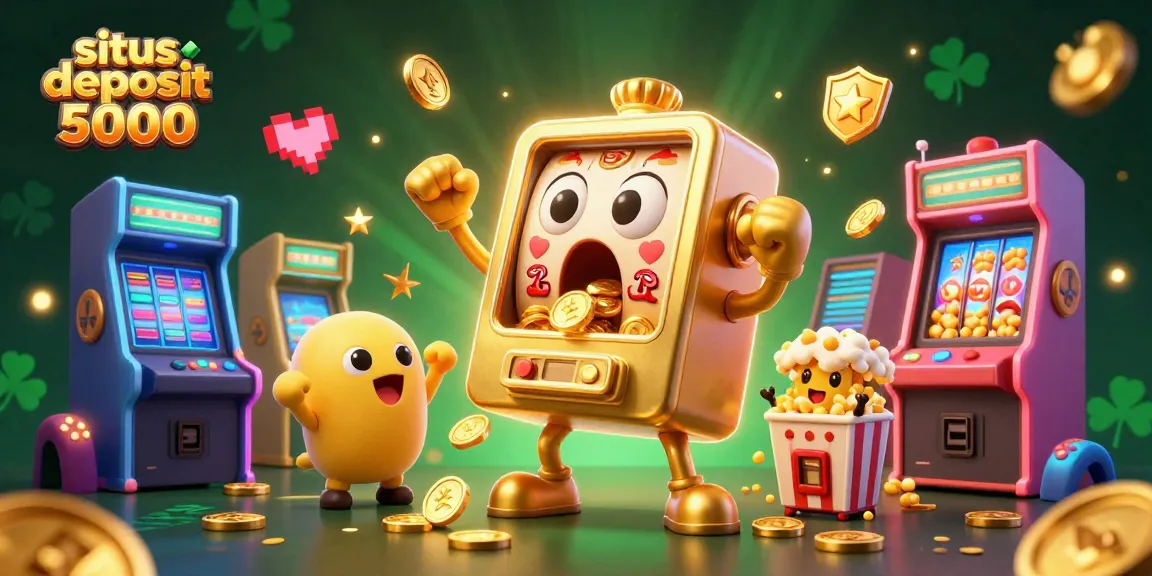 Spin to win big at situs deposit 5000 with vibrant slot machines and exciting gaming elements