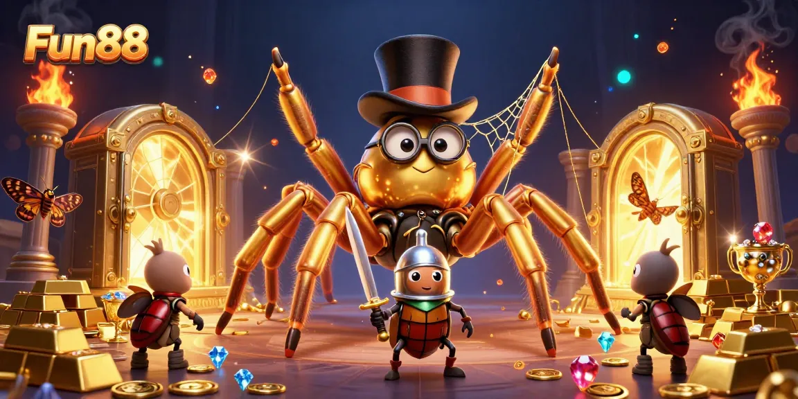 Experience incredible wins with Fun88's golden treasures and lively fantasy characters!