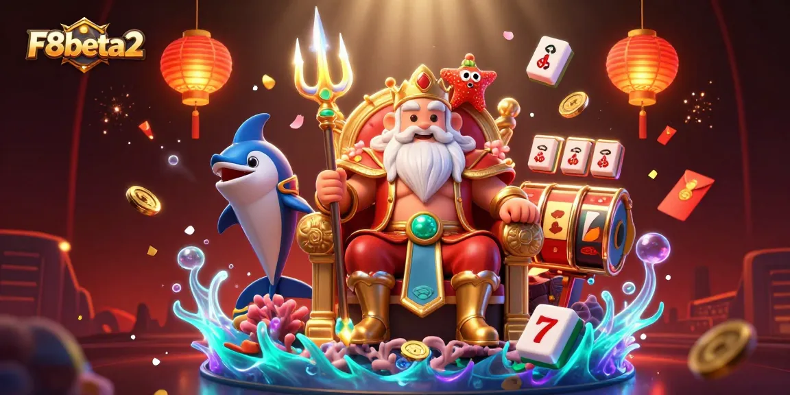 Play slot games and experience F8beta2's vibrant casino scene with dynamic elements and rich visuals.